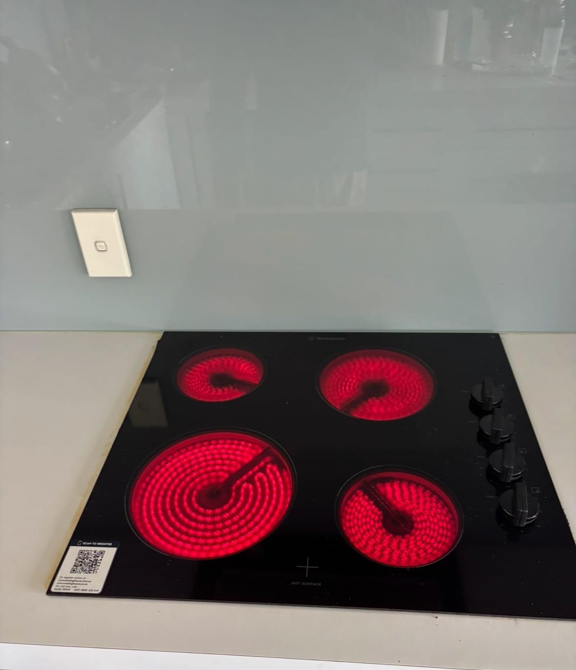 Cooktop electrical installation